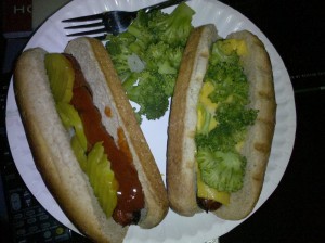 The Loaded Hot Dog